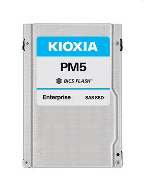 Kioxia PM5 1.92TB SAS 12Gb/s 2.5"15mm BiCS3 eTLC 1DWPD SED - SDFBE55GEB01