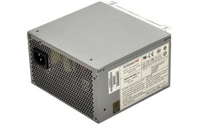 Supermicro 500W, Mid-Tower - PWS-502-PQ