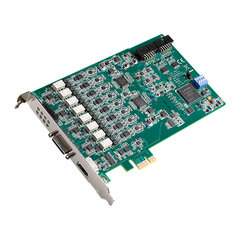 Advantech 8-ch, 24-Bit, 128kS/s PCIE DSA Card - PCIE-1803-AE