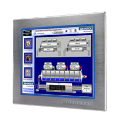 Advantech 19" SS SXGA Ind. Monitor w/ Res. TS (RS232&USB) - FPM-3191S-R3BE