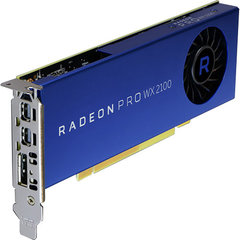 AMD Radeon Pro WX 2100 2GB GDDR5 1-DP 2-mDP PCIe 3.0, GPU-AMDRWX2100 -100-506001