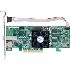 Areca ARC-1216-4X 4x 12Gb/s SAS PCIe x8 RAID Card, 1GB Cache, 1x extern SFF-8644, LP
