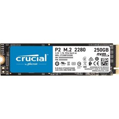 Crucial P2 250GB PCIe Gen 3 x4 M.2 (2280) 2100MBps/1150MBps-CT250P2SSD8-USED
