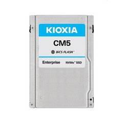 Kioxia CM5 15TB NVMePCIe3x4 2x2 BiCS3 2.5"15mmSIE 1DWPD - KCM5XRUG15T3
