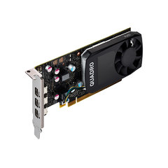 NVIDIA PNY Quadro P400 2GB GDDR5 PCIe 3.0 - Active Cooling, VCQP400-BLK