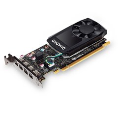 NVIDIA PNY Quadro P600 2GB GDDR5 PCIe 3.0 - Active Cooling, VCQP600-BLK
