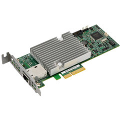 Supermicro AOC-STGS-I1T 10GbE Standard LP PCI-E x4 Intel® X550-AT 1 RJ45 (10GBase-T) 9W