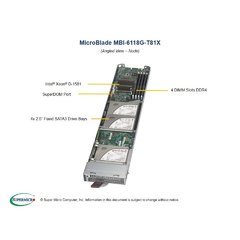 Supermicro MBI-6118G-T81X-PACK
