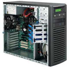 SUPERMICRO Mid-Tower 4x 3,5" fixed HDD, 2x 5,25", 1x external 3,5" 2x USB 3.0 (front), 900W (80PLUS Gold)