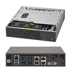 SUPERMICRO mini server 1x FCBGA Xeon D-1528 (6C/12T), 4x DDR4 ECC, M.2, 2x 10Gb + 2x 1Gb LAN, IPMI, 60W PSU