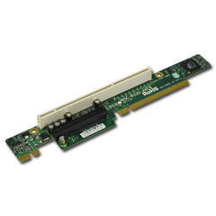 Supermicro RSC-R1UU-AXE8, Riser card 1U, UIO Slot To Active 1x PCI-X Slot a 1x PCIe-x8