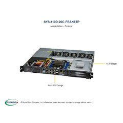 Supermicro SYS-110D-20C-FRAN8TP